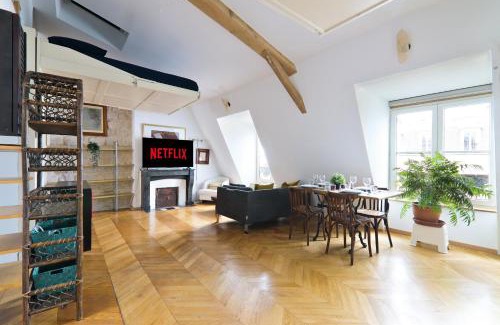 5th Arrondissement Apartment | Studio Appartement Quartier Panthéon 3 Free Netflix