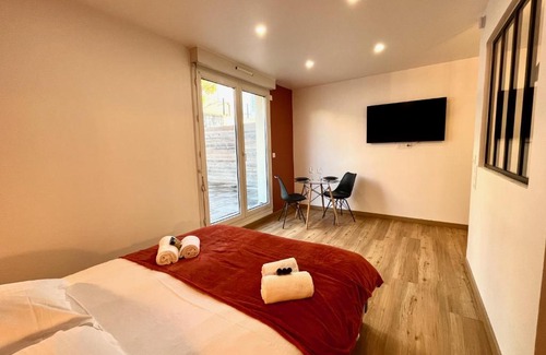 Le Marais Apartment | Studio avec grande terrasse et parking privatifs