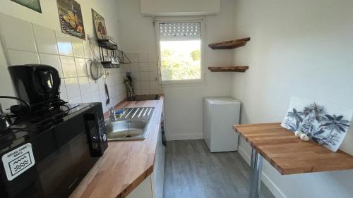 Cabourg Apartment | Studio avec jardin centre ville Cabourg La Roseraie