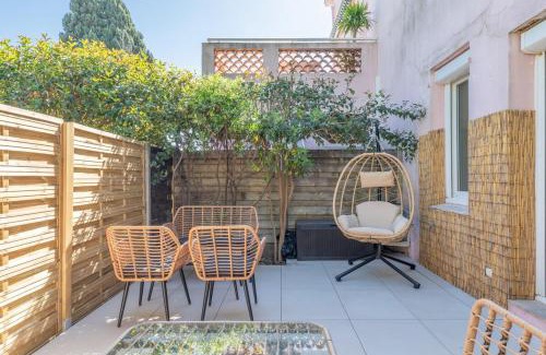 Plaine de la Brague Apartment | Studio avec Terrasse et piscine