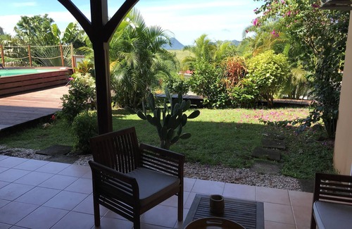 Sainte-Luce Apartment | Studio Azur, in the heart of the Antilles, sea view and pool, Ste Luce
