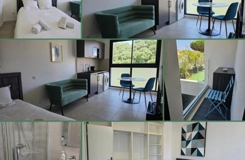 Perols Apartment | studio balcon, centre ville, parc expo, Arena