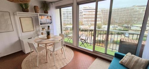 Le Couchant Apartment | Studio Belles Plages 1 ère ligne climatisé