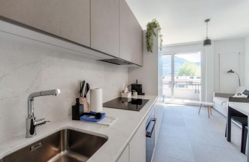 Lugano Apartment | Studio Besso 31 by Quokka 360 - flat 10 minutes from the railway station