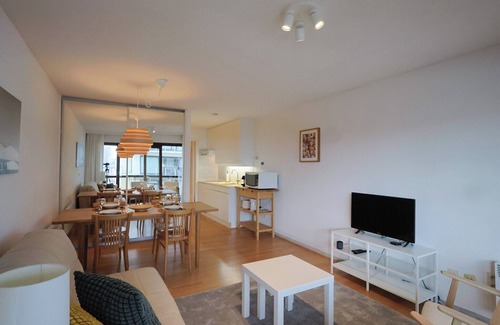 Oostduinkerke-Bad House | Studio by the Beach with Sea View