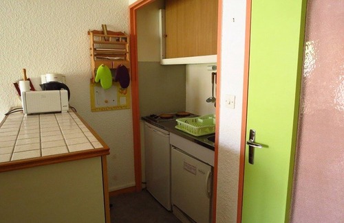 La Mongie Apartment | Studio cabin for 4, covered parking, 50m from slopes