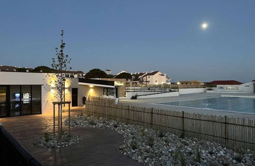 Le Barcares Apartment | Studio Cabine 4 Pers Piscine Parking Climatisé Vue Barcares