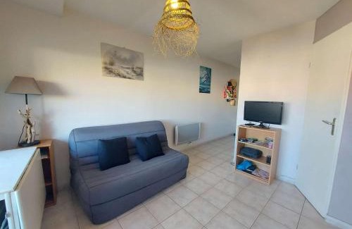 Marseillan Plage Apartment | Studio Cabine avec Terrasse, Piscine et Parking Privé à Marseillan - FR-1-326-774