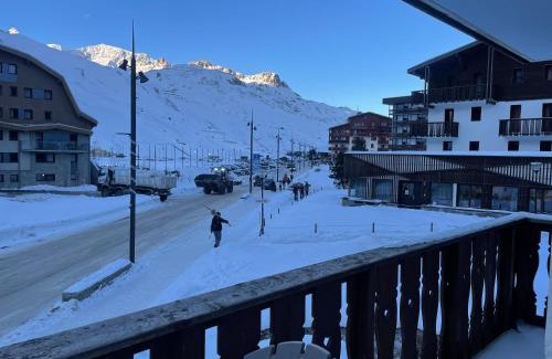 Val Claret Apartment | Studio cabine double balcon Tignes val claret ouvert toute l année