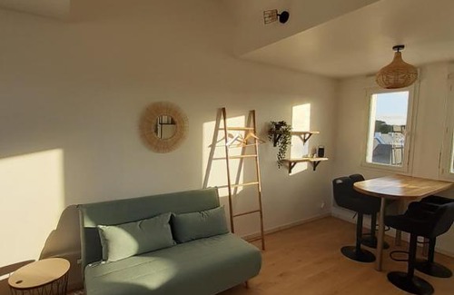 Saint-Pierre-Quiberon Apartment | Studio calme 20m² à 500 mètres de la plage/centre
