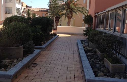 Cap d'Agde Apartment | Studio center port swimming pool and open loggia