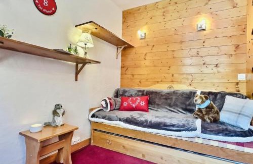 Val-d'Isere Apartment | Studio chaleureux proche centre et pistes, Val d'Isère - FR-1-411-200