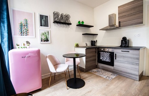 Mulhouse Apartment | Studio-City-Ensuite with Bath-Courtyard view