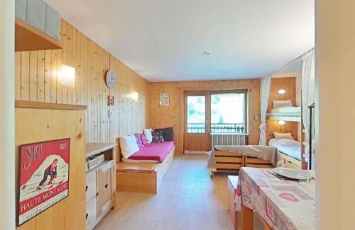 Le Grand-Bornand Apartment | Studio confortable avec balcon près des pistes - FR-1-241-116
