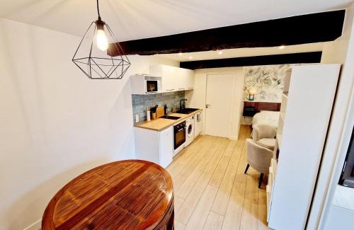 Cailloux-sur-Fontaines Apartment | Studio cosy à Cailloux Proche Lyon & nature
