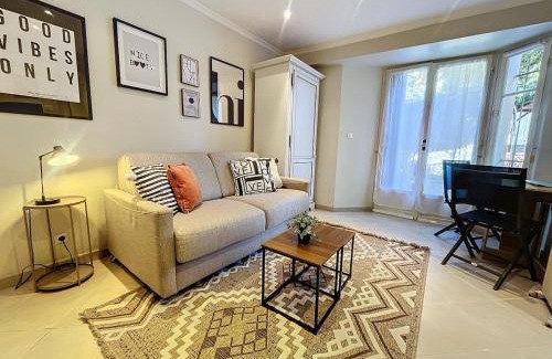 Lepante Quarter Apartment | Studio cosy avec jardin privatif - Carabacel, Nice