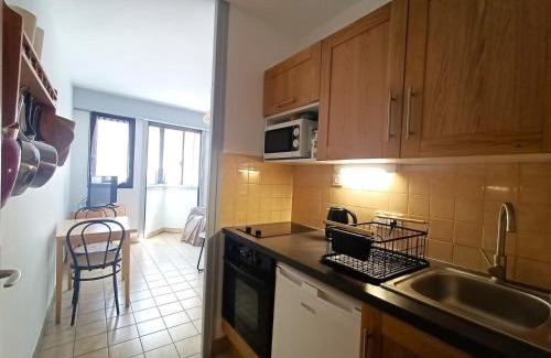 Aix-les-Bains City Center Apartment | Studio cosy avec parking privé, au centre, proche thermes et lac - FR-1-555-20