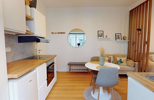 Broekwijk Apartment | Studio cosy centre BXL avec balcon