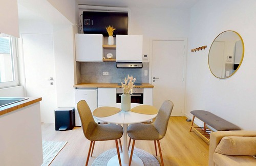 Broekwijk Apartment | Studio cosy centre BXL avec balcon
