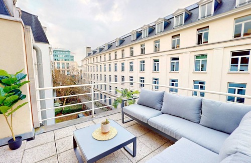 Broekwijk Apartment | Studio cosy centre BXL avec balcon