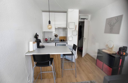 Pyrenees 2000 Apartment | Studio cosy isard direct ski slope P2000