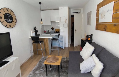 Pyrenees 2000 Apartment | Studio cosy isard direct ski slope P2000