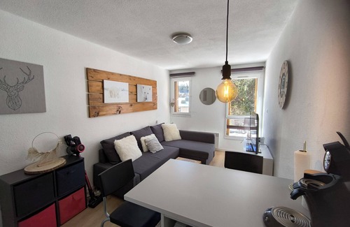 Pyrenees 2000 Apartment | Studio cosy isard direct ski slope P2000