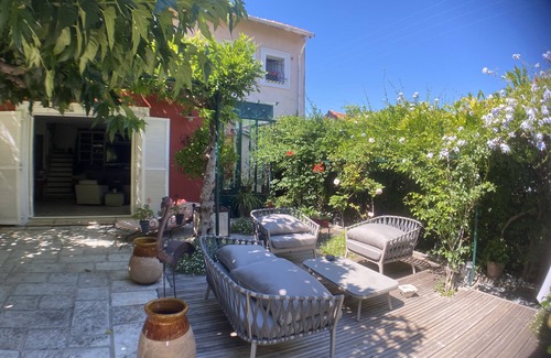 Cannes City Centre House | Studio Dans Maison de Ville Très Calme