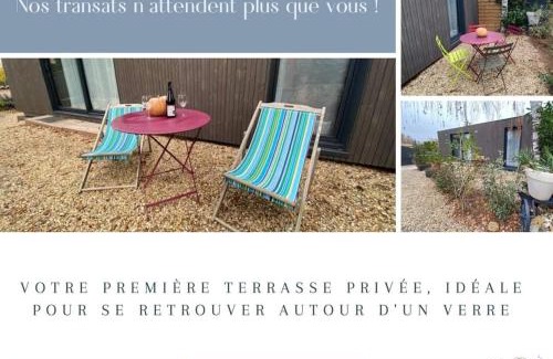 Montmerle-sur-Saone House | Studio de Jardin "Le Temps d une Pause" jusqu'à 4 personnes en face du Beaujolais - Climatisation et Borne recharge véhicule électrique