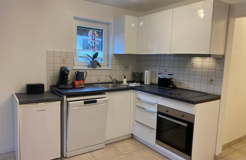 Schonach im Schwarzwald Apartment | Studio 'Am Grundbächle Schonach' with Shared Garden and Wi-Fi