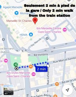 1st Arrondissement Apartment | Studio devant la gare Saint-Charles