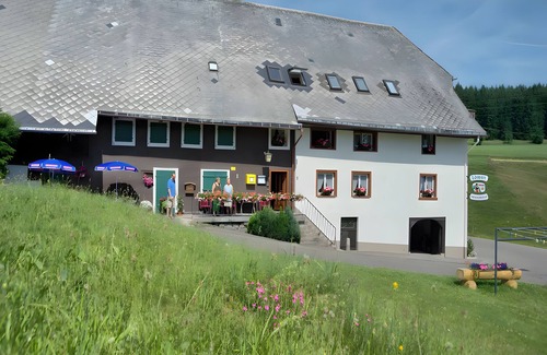 Grafenhausen Apartment | Studio 'Doppelzimmer Nr 3' with Mountain View, Shared Garden and Wi-Fi