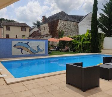 Souillac Apartment | studio du parc piscine