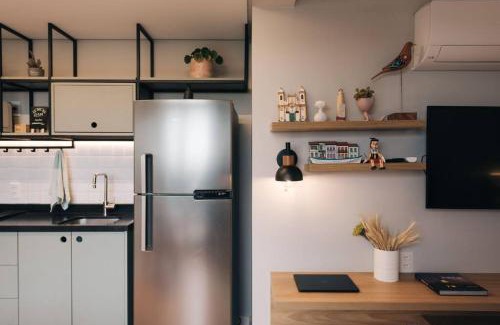Sao Goncalo Apartment | Studio exclusivo no Parque Una com vaga de garagem
