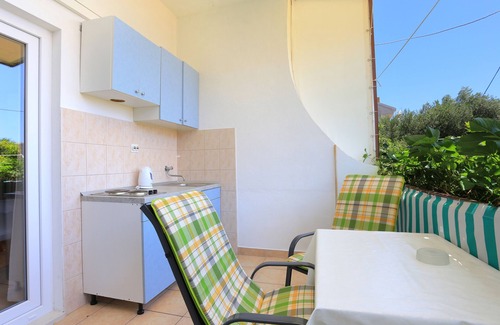 Blato Apartment | Studio flat with terrace Živogošće - Blato, Makarska (AS-1057-b)