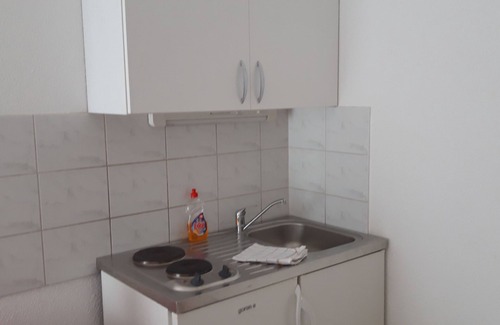 Podaca Apartment | Studio flat with balcony and sea view Podaca, Makarska (AS-6745-b)
