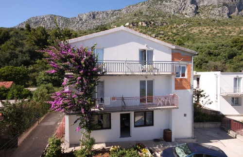 Podaca Apartment | Studio flat with balcony and sea view Podaca, Makarska (AS-6745-b)