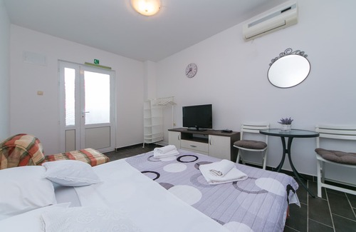 Podaca Apartment | Studio flat with balcony Podaca, Makarska (AS-11748-a)