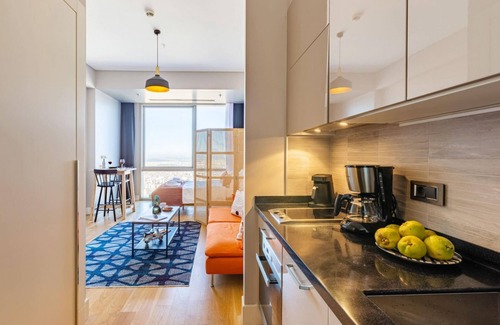 Atasehir Apartment | Studio Flat with Panoramic City View in Atasehir