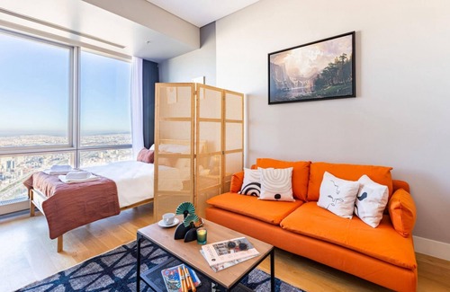 Atasehir Apartment | Studio Flat with Panoramic City View in Atasehir