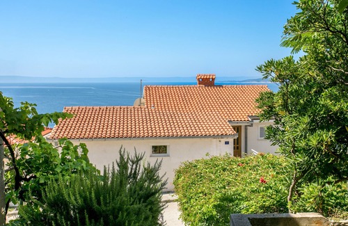 Baska Voda Apartment | Studio flat with terrace and sea view Baška Voda, Makarska (AS-300-a)