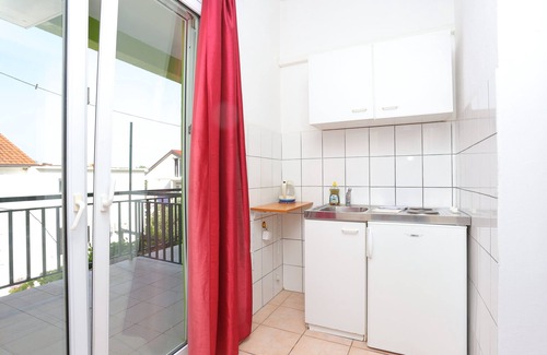 Gradac Apartment | Studio flat with terrace and sea view Gradac, Makarska (AS-2784-a)