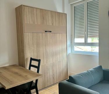 Saint-Roch - Badouillere - Chavanelle Apartment | Studio fonctionnel, centre ville, rénové 205