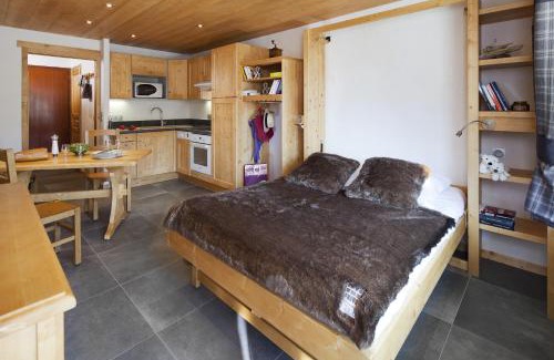 Le Grand-Bornand Apartment | Studio Forclaz Avec Coin Nuit