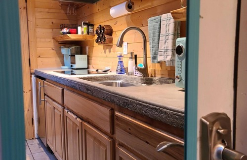 Port Angeles Apartment | Studio - Handcrafted Studio with Patio Near Olympic National Park