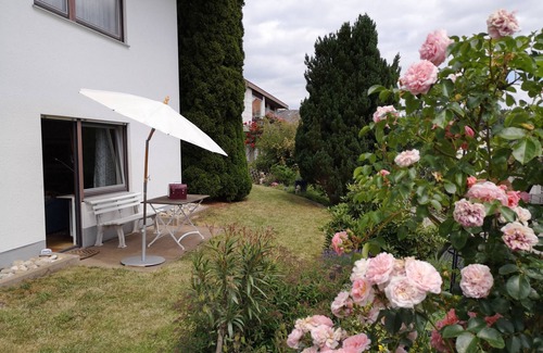 Sankt Georgen im Schwarzwald Apartment | Studio 'Haus Am Waldpark' with Private Terrace, Private Garden and Wi-Fi