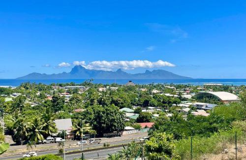Punaauia Apartment | Studio Heitea - Ocean view - pool - Wi-Fi
