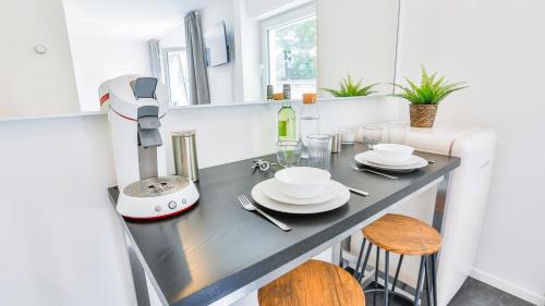 Karlsruhe City Centre Apartment | Studio HIRSCH56 - Zentral-Ruhig-Terrasse-Netflix