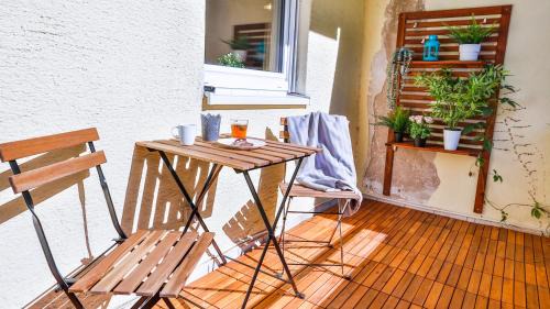 Karlsruhe City Centre Apartment | Studio HIRSCH56 - Zentral-Ruhig-Terrasse-Netflix