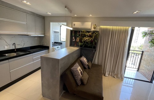 Foz do Iguacu City Centre Apartment | Studio in FOZ's gastronomic center overlooking the Paraná River